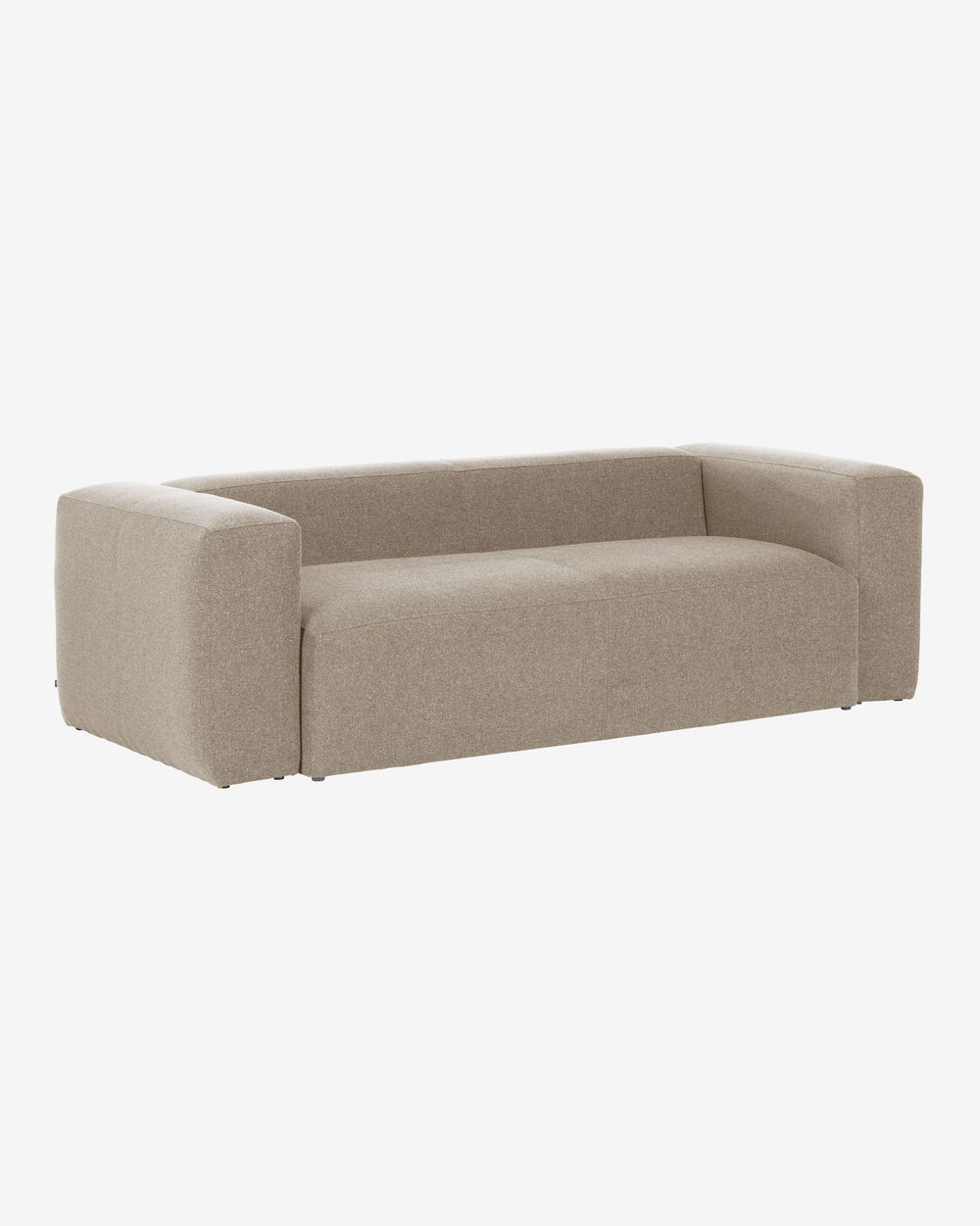 CHENILLE - 3-Sitzer Sofa Beige