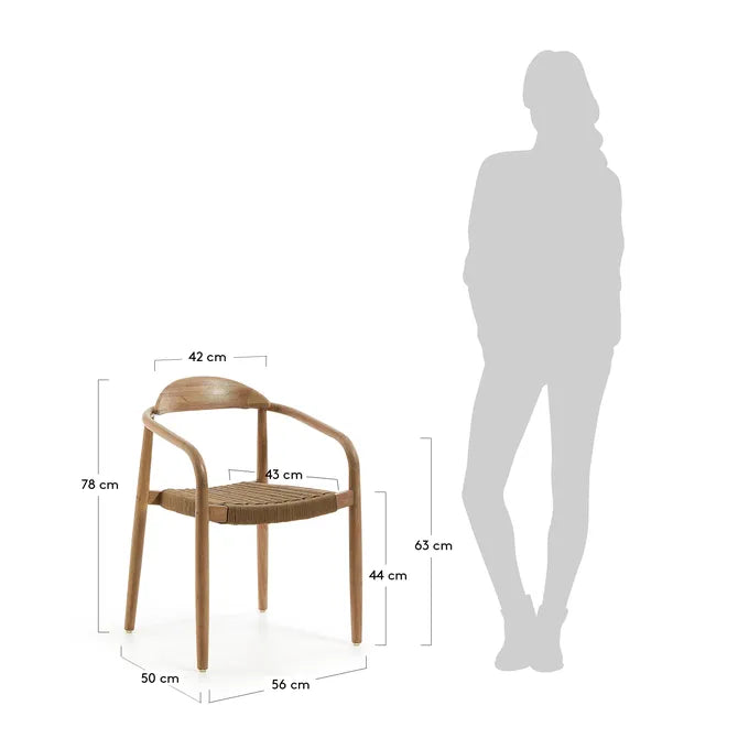 
                  
                    NINA - Stuhl aus massivem Akazienholz natur
                  
                