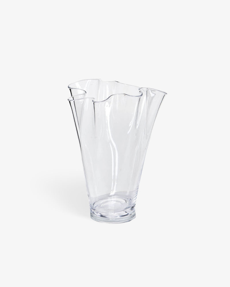 
                  
                    NALA - handgemachte Vase aus klarem Glas
                  
                